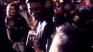 Dhanush with RJ Swati at IIFA 2014