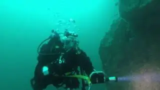 Wall Dive - Sound of Mull - May 2014