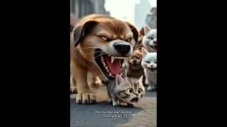 &ldquo;They Bullied This Cat&hellip; BIG MISTAKE! 😳🐱&rdquo;#animated #vairalshort