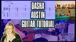 How to play Dasha - Austin Guitar Tutorial Lesson