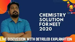NEET 2020 CHEMISTRY QUESTION PAPER WITH SOLUTION