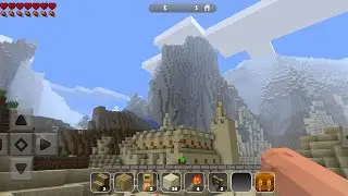 Survival gameplay in Realm craft game 