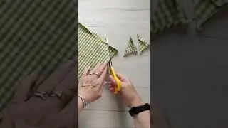 Angolo a cappuccio facile - Easy placemat #short #cucitocreativo #sewingtutorial