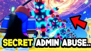 This Secret Admin Abuse BROKE EVERYTHING in Escape Tsunami for Brainrots