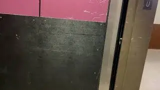 Trash Otis Hydraulic Service Elevator - Exton Square Mall - Exton PA