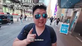 Broadway Calling Script Breakdown