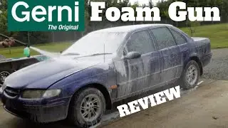 Gerni Foam Gun Review - Gerni 5000 Car Detailing Foam Gun - Bunnings - Car Detailing Pressure Washer