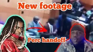 Young thug caught in a Perck handoff NEW FOOTAGE