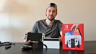 Nintendo switch OLED white model review