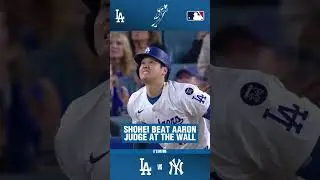 Shohei Ohtani Beat Aaron Judge At The Wall