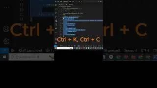 Easiest way to comment you code 2024 🚀 #short