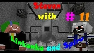 Let's Play Minecraft: Steven Episode 11 - QUARRY WOOT WOOT
