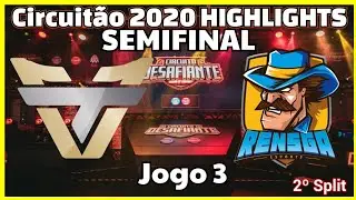 Circuit&atilde;o 2020 Semifinal ONE x RNS Highlights | Circuito Desafiante 2020 ONE x RNS Melhores Momentos