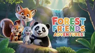 Forest Friends! 🐻🌲 | Fun Animal Adventure for Kids