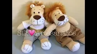 Leãozinho Léo 45cm | PARTE 2/2