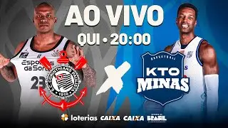 Corinthians x KTO Minas | NBB CAIXA 2025/26 | AO VIVO | 08/01/2025 | 20h00