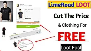 Limeroad Loot Cut The Price & Get Your Product 100% FREE | Free Clothing LOOT | Limeroad Offer