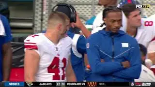 Daniel Jones gets chewed out by Brian Daboll after interception