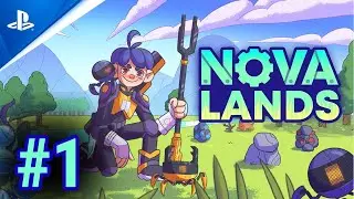 Nova Lands PS5 Gameplay 2023 - If You Like Automation Games, You Will Like This! - Episode 1