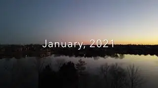 January 2021 Sunrise at Foxland Harbor