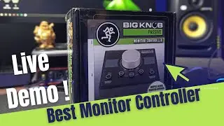 (In Hindi) Studio Monitor Controller Unboxing,Test &  Review | Big Knob Passive | Jay Mukherji