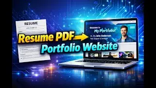 5 Minute Me Resume Se Website 😍 | No Coding #resume #ai #portfolio #website #coding