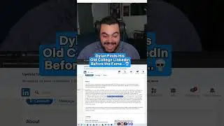 Bro LIED on EVERYTHING 😭😂 Twitch: dylanarmenteros #twitch #clips #linkedin #job #college