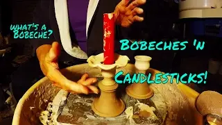 Подсвечники и Факультативные Бобчевы ~ Керамика/Колесо броска/Керамика/Глина/Керамика