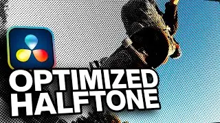 DaVinci Resolve | Optimized Halftone