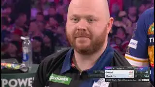JUSTIN HOOD MAKES IT 3-0!!! JUSTIN HOOD V JOSH ROCK 2026 WORLD DARTS CHAMPIONSHIP ALLY PALLY LONDON