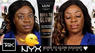 New! Nyx Born to Glow foundation Review