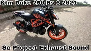 Duke 250 With Sc Project Exhaust Sound |JaipurVlogs