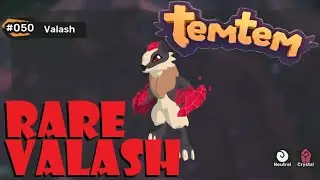 Where to find Valash rare spawn Temtem #050
