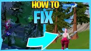 How To *FIX* Glitched Trees On Performance Mode!  In Chapter 3! (EASY & QUICKEST)