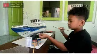 How To Make Ship Miniature from PVC