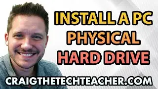 How To Install A Computer Hard Drive (HDD) (2022)