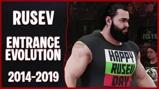 Rusev Entrance Evolution - WWE Games (From WWE 2K15 to WWE 2K20)