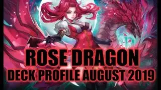 ПРОФИЛЬ КОЛОДЫ BLACK ROSE DRAGON (АВГУСТ 2019) YUGIOH!