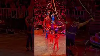 Troupe Brothers Human Tower Jump Rope | Ringling Circus
