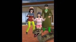 Snake Attack Father Saves Child 😱 #sakuraschoolsimulator #snake #shorts #sakura #viralshorts