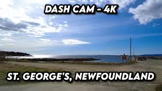 🚗 St. George's, Newfoundland in 4K: Scenic Drive Adventure! 🌊📹
