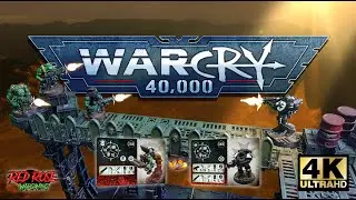 Warcry 40k!? - Orks vs Black Templars - Warcry 40k Battle Report!