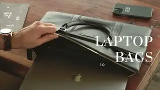 100% Vegan Leather Laptop Bags for Office & Travel - A Perfect Gift