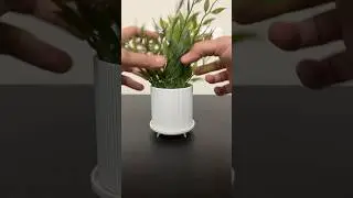 3D Printed Planter using eSun PLA Matte White only at 🔗Digitmakers.ca #3dprinting #filament