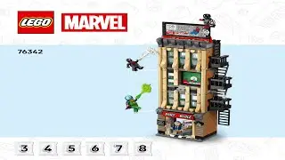 🦸 LEGO instructions 🦸 Super Heroes 🦸 76342 🦸 Spider Man vs  Mysterio The Daily Bugle 🦸 Book 3 🦸