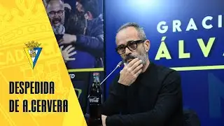 Despedida de &Aacute;lvaro Cervera