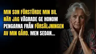 Min son förstörde min bil när jag vägrade ge honom pengarna från försäljningen av min gård  Men seda