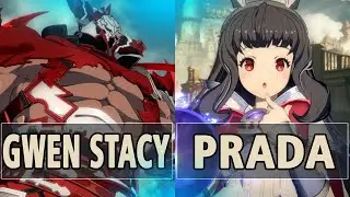 GBVSR:🔥Gwen Stacy (Vaseraga) Vs Prada (Cagliostro)🔥| High Level Gameplay.
