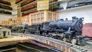 Pennsylvania Railroad double headed K4 steam engine passenger train By Crovan O scale gauge 1928-36
