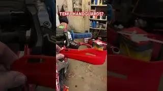 Should you buy temu handguards? Here is my review / experience today. #temu #dirtbike #review #broke